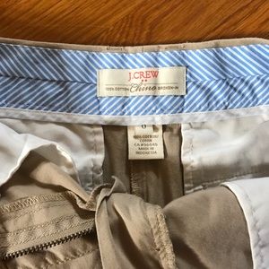 JCREW Khaki Shorts - Tan